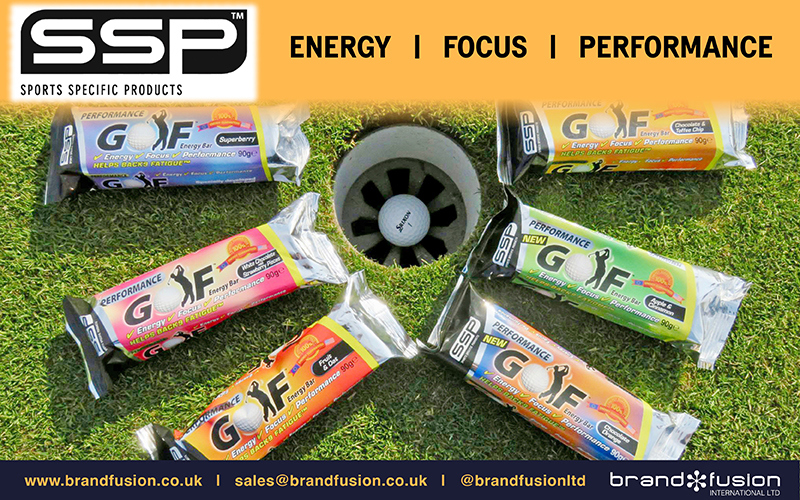 SSP Golf Energy Bars - Now Available From Brand Fusion