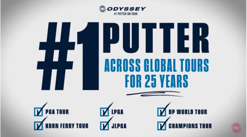 Odyssey Celebrates 25 Years As The #1 Putter On Tour