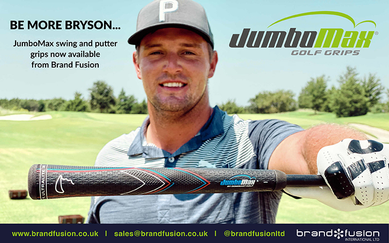 Jumbomax Golf Grips Now Partner With Brand Fusion LTD
