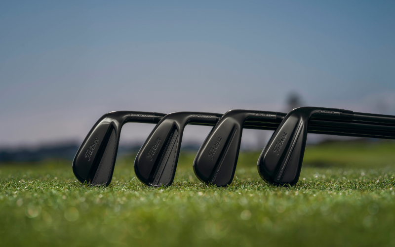 Titleist Releases New Limited-Edition T-Series Black Vapor Irons