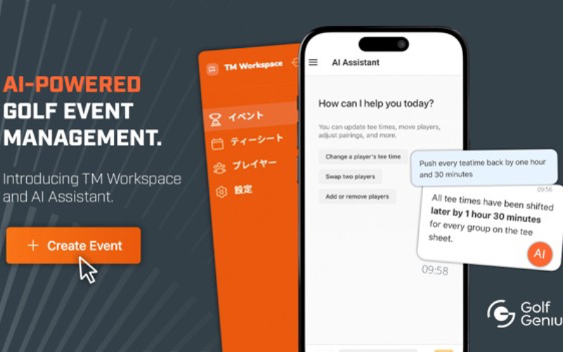 Golf Genius Continues AI trailblazing With New TM Workspace One-Stop Dashboard For Events And Competitions