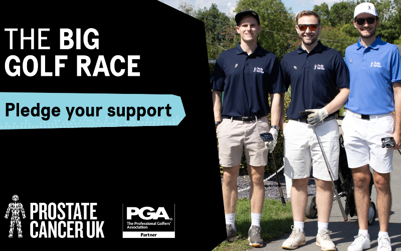 The PGA Strengthens Support For Prostate Cancer UK’S Big Golf Race