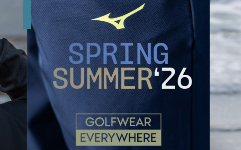 Mizuno SS26 Apparel And Footwear Lands – “Golfwear, Everywhere”